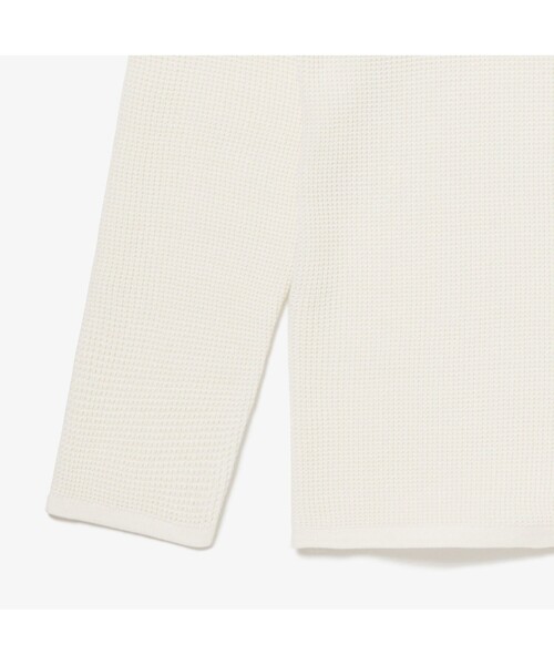 LACOSTE（ラコステ）の「ワッフルニットロングスリーブTシャツ（ニット