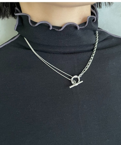 AIC.（エーアイシー）の「前後2WAYメロートップス（Tシャツ/カットソー・レディース・オフホワイト/ブラック/ブラウン・FREE）」の22枚目の写真