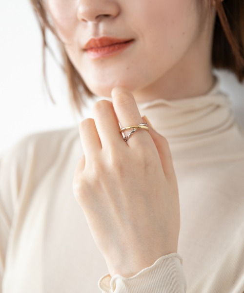 A part by(アパートバイ)の「【片耳用】2wayクロスイヤーカフ 255584(ブレスレット・レディース・その他・FREE)」の6枚目の写真
