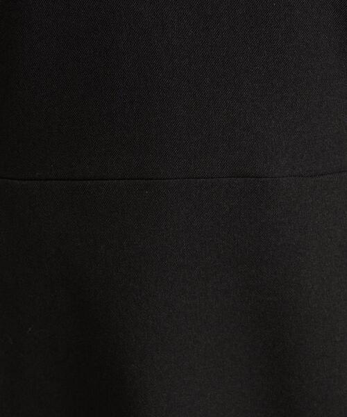 BEAUTY&YOUTH UNITED ARROWS（ビューティーアンドユースユナイテッドアローズ）の「【WEB限定】by ※ツイードライクVカットジャンパースカート -ウォッシャブル- ∴（ジャンパースカート・レディース・ブラック/ダークブラウン/ナチュラル・S/M）」の10枚目の写真