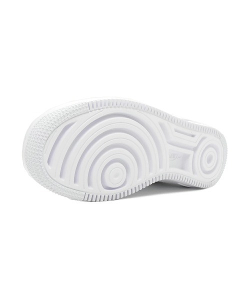 NIKE（ナイキ）の「NIKE WMNS AIR FORCE 1 SHADOW ナイキ ウィメンズエアフォース1 シャドウ（スニーカー・レディース・ホワイト/ベージュ/ホワイト×グリーン・27.5cm/23cm/22cm/24.5cm/23.5cm/25cm/26.5cm/24cm/22.5cm/25.5cm/28cm/27cm/26cm）」の8枚目の写真