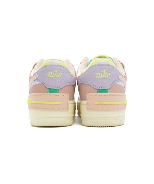 NIKE（ナイキ）の「NIKE WMNS AIR FORCE 1 SHADOW ナイキ ウィメンズエアフォース1 シャドウ（スニーカー・レディース・ホワイト/ベージュ/ホワイト×グリーン・27.5cm/23cm/22cm/24.5cm/23.5cm/25cm/26.5cm/24cm/22.5cm/25.5cm/28cm/27cm/26cm）」の16枚目の写真