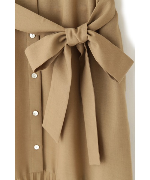 JILL STUART（ジルスチュアート）の「◆ライザワンピース（シャツワンピース・レディース・ブルー/ベージュ・2/0）」の5枚目の写真