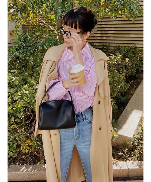 Ungrid（アングリッド）の「ラウンドフレーム伊達メガネ（メガネ・レディース・ブラック/ブラウン・FREE）」の11枚目の写真