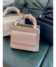 RESEXXY | ハンドルデザインスクエアバッグ(ハンドバッグ)