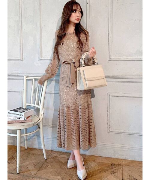 RESEXXY(リゼクシー)の「ハンドルデザインスクエアバッグ(ハンドバッグ・レディース・ブラック/ベージュ/ピンク・FREE)」の18枚目の写真