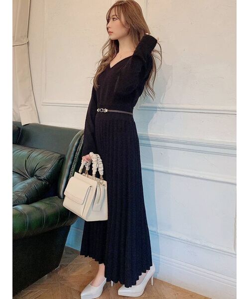 RESEXXY(リゼクシー)の「ハンドルデザインスクエアバッグ(ハンドバッグ・レディース・ブラック/ベージュ/ピンク・FREE)」の5枚目の写真