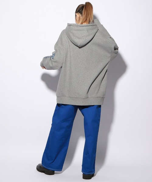 PBLIM（ページボーイリム）の「【PAGEBOYLIM】スーベニアパーカー（パーカー・レディース・ブルー/杢グレー・MEDIUM/LARGE）」の7枚目の写真