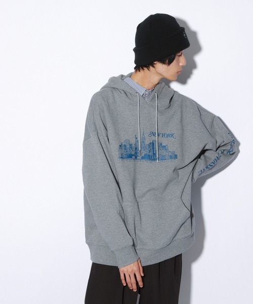 PBLIM（ページボーイリム）の「【PAGEBOYLIM】スーベニアパーカー（パーカー・レディース・ブルー/杢グレー・MEDIUM/LARGE）」の9枚目の写真
