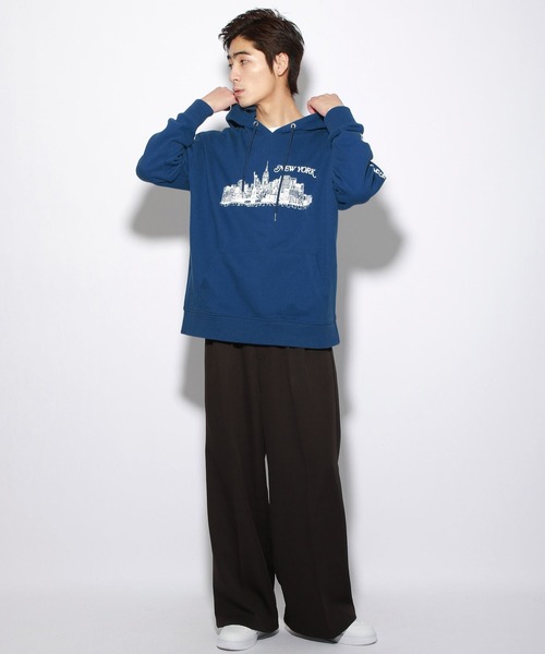PBLIM（ページボーイリム）の「【PAGEBOYLIM】スーベニアパーカー（パーカー・レディース・ブルー/杢グレー・MEDIUM/LARGE）」の17枚目の写真