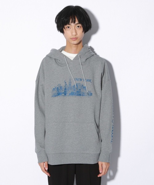 PBLIM（ページボーイリム）の「【PAGEBOYLIM】スーベニアパーカー（パーカー・レディース・ブルー/杢グレー・MEDIUM/LARGE）」の21枚目の写真