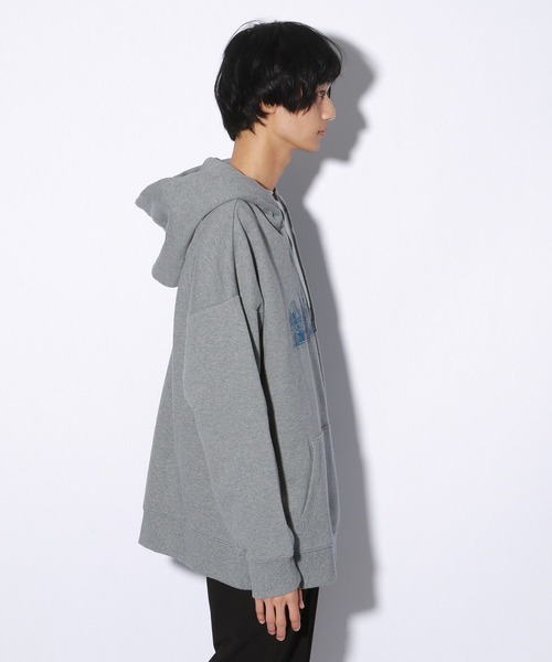 PBLIM（ページボーイリム）の「【PAGEBOYLIM】スーベニアパーカー（パーカー・レディース・ブルー/杢グレー・MEDIUM/LARGE）」の22枚目の写真