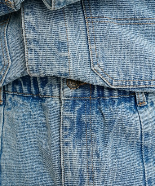 CPCM（シーピーシーエム）の「タックデニムペインターパンツ（デニムパンツ・メンズ・ブルー/サックスブルー・MEDIUM/LARGE）」の18枚目の写真