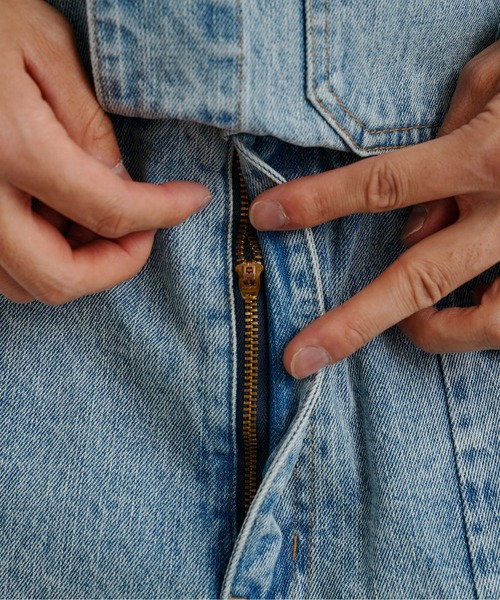 CPCM（シーピーシーエム）の「タックデニムペインターパンツ（デニムパンツ・メンズ・ブルー/サックスブルー・MEDIUM/LARGE）」の19枚目の写真