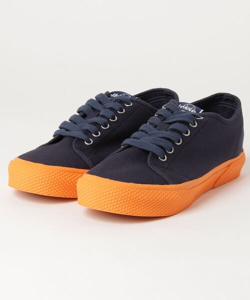 ellesse（エレッセ）の「ellesse Heritage Tropea Classic Low（スニーカー・メンズ・ネイビー/ベージュ/ブラック・24.5cm/23.5cm/24.0cm/23.0cm/25.0cm）」の3枚目の写真