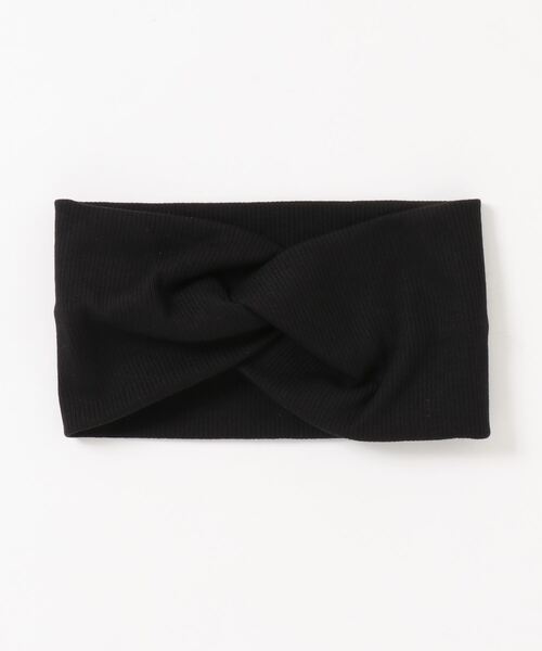 ALTROSE（アルトローズ）の「ヘアバンド 　[リブねじり]（ヘアバンド・レディース・ブラック/ベージュ/グレー・FREE）」の7枚目の写真