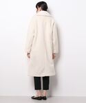 N.O.R.Cノーク　ボアチェスターロングコート テディベア size1　グレー ロングチェスターコート – BUNNY APARTMENT