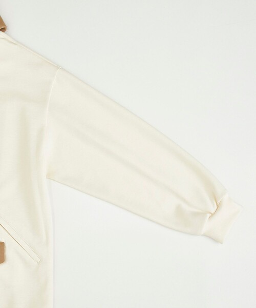 CULLNI（クルニ）の「STUDIOUS別注 LAYERED PARKA（パーカー・メンズ・ベージュ/キナリ/グリーン・1/2）」の20枚目の写真