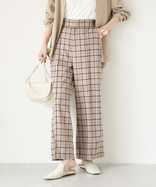 セール チェック柄ワイドパンツ その他パンツ Earth Music Ecology アースミュージックアンドエコロジー のファッション通販 Zozotown セール チェック柄ワイドパンツ その他パンツ Earth Music Ecology アースミュージックアンドエコロジー のファッション通販 Zozotown