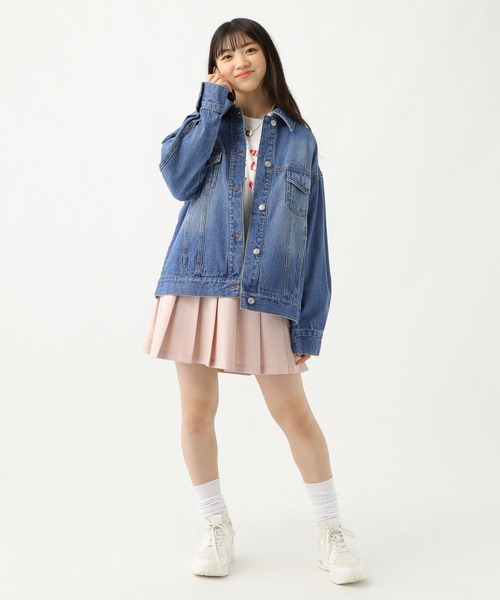 repipi armario（レピピ アルマリオ）の「ベルト付きプリーツスカート（スカート・キッズ・イエロー系その他/ブラック系その他/ブルー系その他/ブラック/ピンク/ベージュ/ホワイト系その他/グレー系その他・LARGE/SMALL/MEDIUM）」の15枚目の写真