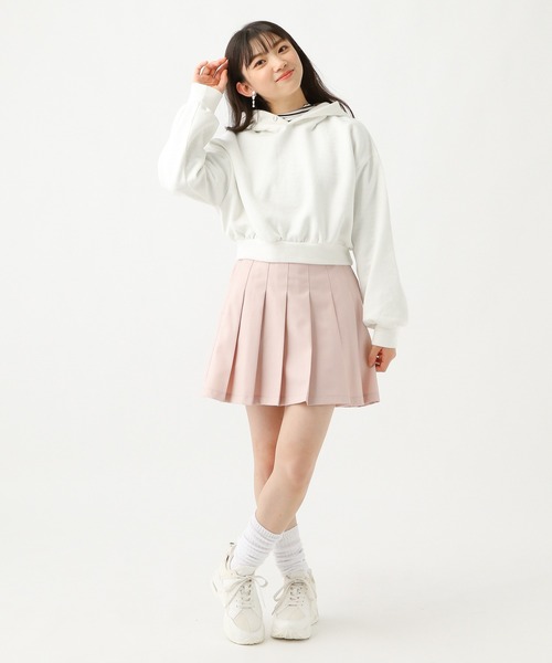 repipi armario（レピピ アルマリオ）の「ベルト付きプリーツスカート（スカート・キッズ・イエロー系その他/ブラック系その他/ブルー系その他/ブラック/ピンク/ベージュ/ホワイト系その他/グレー系その他・LARGE/SMALL/MEDIUM）」の16枚目の写真