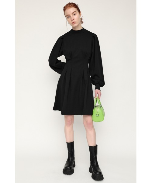 SLY(スライ)の「TUCK SLEEVE CUT MINI OP タック スリーブ カット ミニ ワンピース(ワンピース・レディース・イエロー/ベージュ/ブラック・2/1)」の10枚目の写真