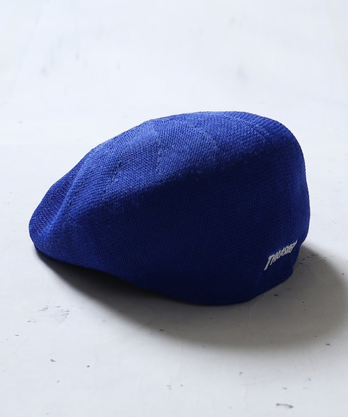 THRASHER(スラッシャー)の「【THRASHER / スラッシャー】ロゴデザイン ハンチング(ハンチング/ベレー帽・メンズ・ホワイト/ブラック/ブルー/グリーン・ONESIZE)」の4枚目の写真