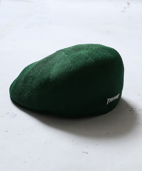 THRASHER(スラッシャー)の「【THRASHER / スラッシャー】ロゴデザイン ハンチング(ハンチング/ベレー帽・メンズ・ホワイト/ブラック/ブルー/グリーン・ONESIZE)」の3枚目の写真