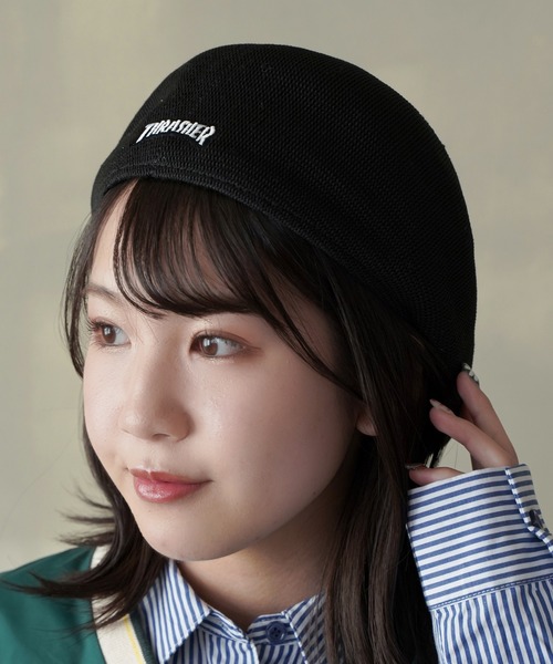 THRASHER(スラッシャー)の「【THRASHER / スラッシャー】ロゴデザイン ハンチング(ハンチング/ベレー帽・メンズ・ホワイト/ブラック/ブルー/グリーン・ONESIZE)」の10枚目の写真