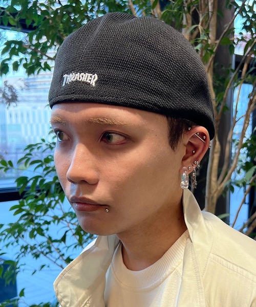 THRASHER(スラッシャー)の「【THRASHER / スラッシャー】ロゴデザイン ハンチング(ハンチング/ベレー帽・メンズ・ホワイト/ブラック/ブルー/グリーン・ONESIZE)」の8枚目の写真