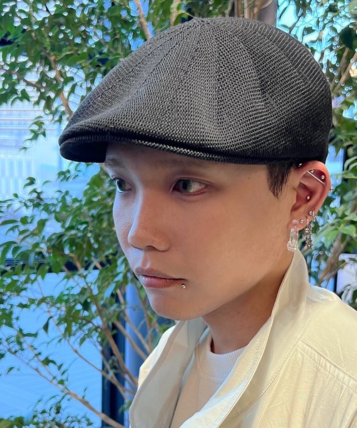 THRASHER(スラッシャー)の「【THRASHER / スラッシャー】ロゴデザイン ハンチング(ハンチング/ベレー帽・メンズ・ホワイト/ブラック/ブルー/グリーン・ONESIZE)」の7枚目の写真