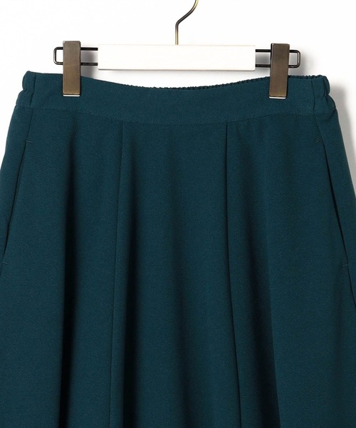 NICOLE white（ニコルホワイト）の「カットカルゼ フレアスカート ロング丈（スカート・レディース・グリーン/オフホワイト/ネイビー・FREE）」の17枚目の写真