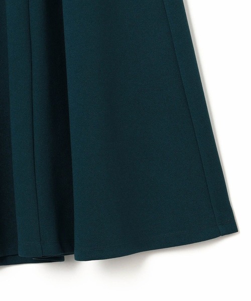 NICOLE white（ニコルホワイト）の「カットカルゼ フレアスカート ロング丈（スカート・レディース・グリーン/オフホワイト/ネイビー・FREE）」の15枚目の写真