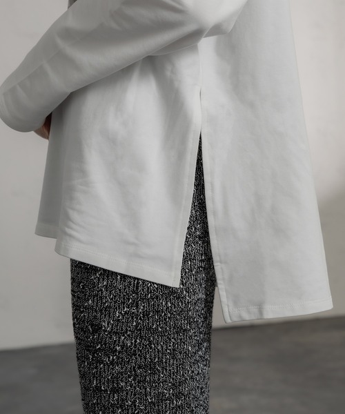 Ezick(エジック)の「プリントTOPS(Tシャツ/カットソー・レディース・ブラック/ホワイト・FREE)」の8枚目の写真