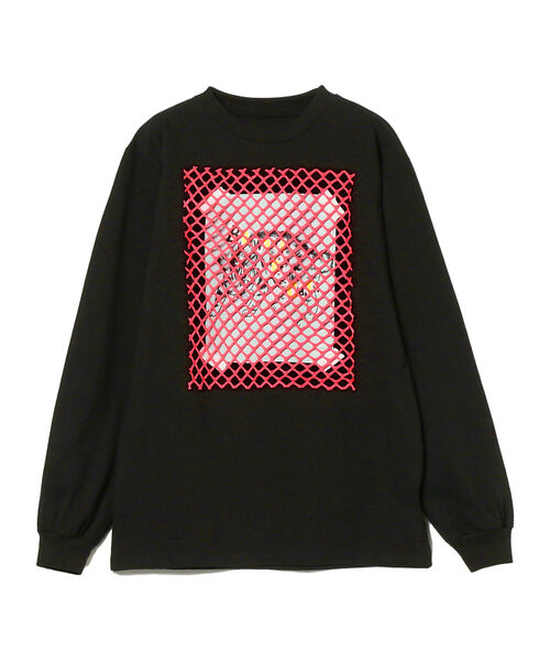 mmts＜UNISEX＞mmts/bewareofCAT ロングスリーブＴシャツ mmts（マミタス）の「＜UNISEX＞mmts /bewareofCAT ロング