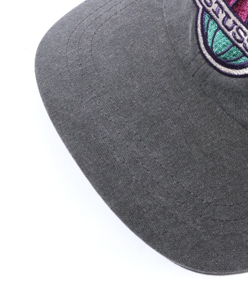 STUSSY(ステューシー)の「STUSSY/ステューシー PIG WASHED LOW PRO CAP ロゴキャップ(キャップ・メンズ・ブラック/マスタード・ONE SIZE)」の5枚目の写真