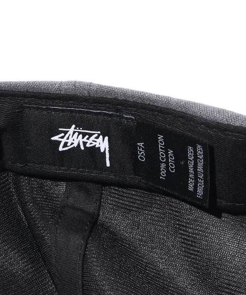 STUSSY(ステューシー)の「STUSSY/ステューシー PIG WASHED LOW PRO CAP ロゴキャップ(キャップ・メンズ・ブラック/マスタード・ONE SIZE)」の10枚目の写真
