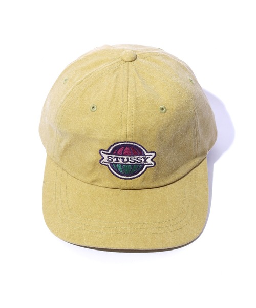 STUSSY(ステューシー)の「STUSSY/ステューシー PIG WASHED LOW PRO CAP ロゴキャップ(キャップ・メンズ・ブラック/マスタード・ONE SIZE)」の12枚目の写真