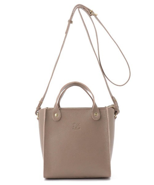 IL BISONTE(イルビゾンテ)の「IL BISONTE / ORIGINAL LEATHER / ハンドバッグ(ハンドバッグ・レディース・ブラック/ナチュラル/ライトブラウン/ダークブラウン/グレー/オリーブ/グリーン/ネイビー・FREE)」の3枚目の写真