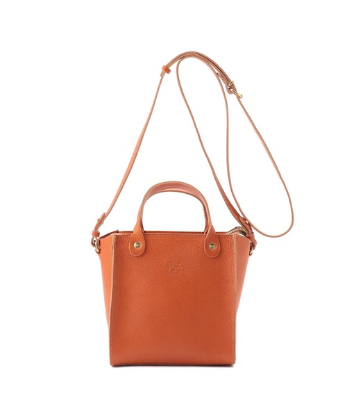 IL BISONTE(イルビゾンテ)の「IL BISONTE / ORIGINAL LEATHER / ハンドバッグ(ハンドバッグ・レディース・ブラック/ナチュラル/ライトブラウン/ダークブラウン/グレー/オリーブ/グリーン/ネイビー・FREE)」の9枚目の写真