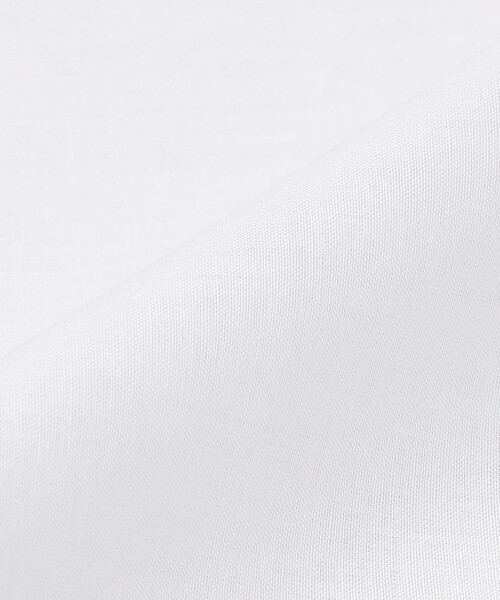 SHIPS（シップス）の「GRAZIINA:ホワイト 無地 ポケットチーフ（ハンカチ/ハンドタオル・メンズ・ホワイト・ONE SIZE）」の3枚目の写真