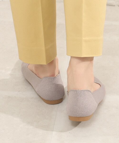 SHOO・LA・RUE（シューラルー）の「◆洗えて履きやすい！ニットスクエアパンプス（その他シューズ・レディース・ブラック/ライトグリーン/サンドベージュ/ベビーピンク・35/45/25）」の13枚目の写真