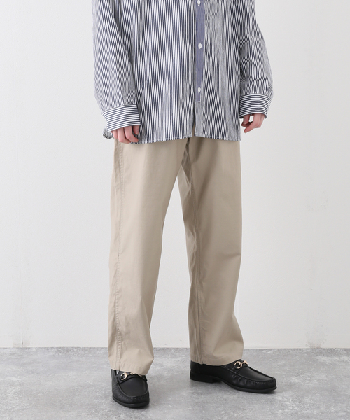 B.C STOCK(ベーセーストック)の「W/RIB UTILITY パンツ(その他パンツ・メンズ・ブラック/ベージュ/カーキ・SMALL/MEDIUM/LARGE)」の2枚目の写真