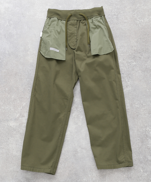 B.C STOCK(ベーセーストック)の「W/RIB UTILITY パンツ(その他パンツ・メンズ・ブラック/ベージュ/カーキ・SMALL/MEDIUM/LARGE)」の15枚目の写真