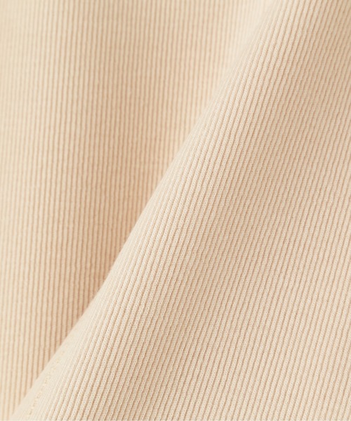 N.（N. Natural Beauty Basic）（エヌエヌナチュラルビューティーベーシック）の「◆スクエアネックコンパクトＴシャツ（Tシャツ/カットソー・レディース・イエロー/ブラック/クリーム・MEDIUM）」の14枚目の写真