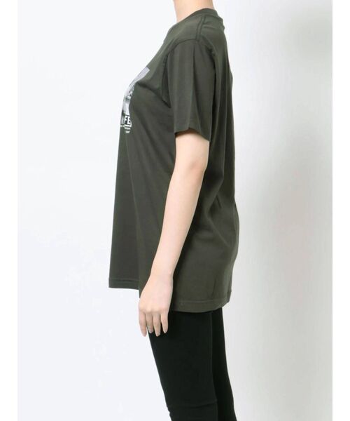 LAGUNAMOON（ラグナムーン）の「【LIFE】femalephotoTシャツ（Tシャツ/カットソー・レディース・ホワイト/チャコールグレー・FREE）」の5枚目の写真