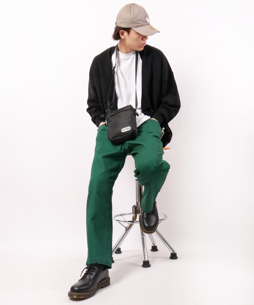 OUTDOOR PRODUCTS（アウトドアプロダクツ）の「OUTDOOR アウトドア スクエアミニショルダーバッグ（ショルダーバッグ・メンズ・ブラック/ネイビー/カーキ・FREE）」の12枚目の写真