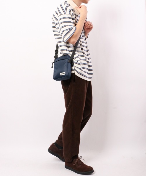 OUTDOOR PRODUCTS（アウトドアプロダクツ）の「OUTDOOR アウトドア スクエアミニショルダーバッグ（ショルダーバッグ・メンズ・ブラック/ネイビー/カーキ・FREE）」の7枚目の写真