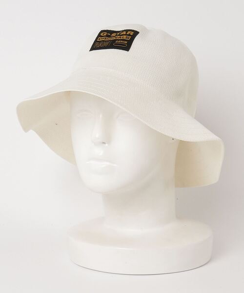 G-STAR(ジースター)の「BUCKET HAT KNITTED(ハット・レディース・オフホワイト・ONE SIZE)」の7枚目の写真