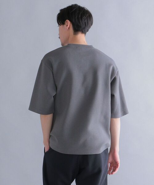 SHIPS(シップス)の「SHIPS: ダブルフェイス リラックス ハーフスリーブ Tシャツ(Tシャツ/カットソー・メンズ・ホワイト/チャコールグレー/ベージュ系/ライトブルー・SMALL/MEDIUM/LARGE/X-LARGE)」の14枚目の写真
